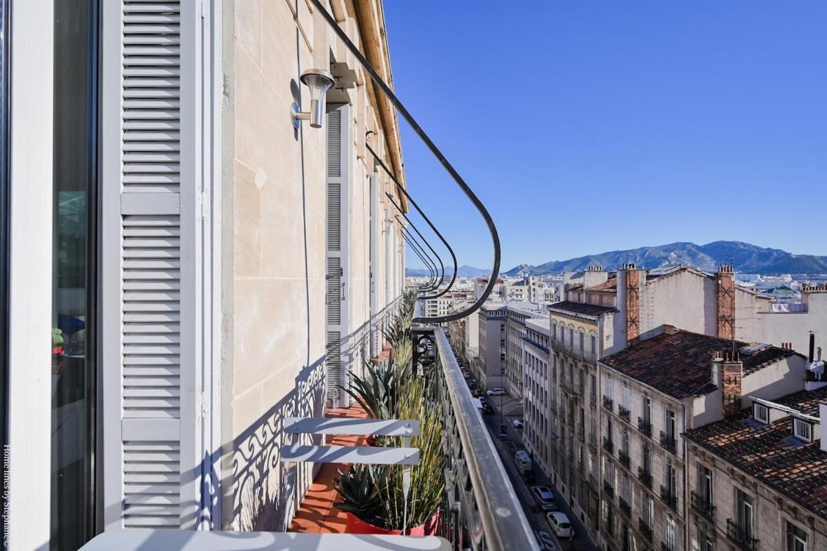 Loft Stern, Carre D'Or Marseille, 10 Pers, 3 Chambres, 260 M2, Dernier Etage Exterior photo